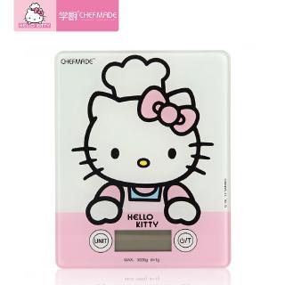 ( Chefmade ) เครื่องชั่งน้ําหนักอิเล็กทรอนิกส์หน้าจอสัมผัสลาย Hello Kitty