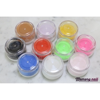 ผงปั้นนูน ชุดเล็ก 12 สี กล่องใส