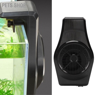 Pets Shop พัดลมระบายความร้อน ปรับความเร็วลมได้ พร้อมตัวจับเวลา สําหรับตู้ปลา