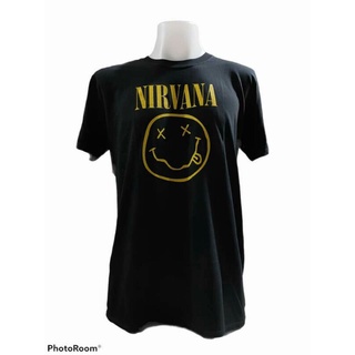 NIRVANA ลิขสิทธิ์แท้มือหนึ่ง เสื้อยืดวินเทจ