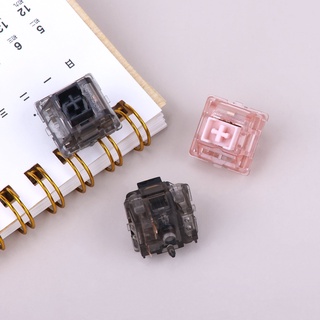 [Linear]  GATERON BOX INK BLACK/PINK SWITCH  x1 สวิทช์จังหวะเดียวสุสมูธและพรีเมียม Gateron box ink black / ink pink