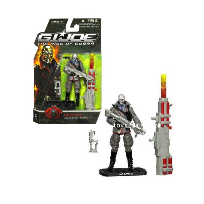 HASBRO 2009 : G.I. Joe THE RISE OF COBRA : DESTRO Action Figure สินค้าใหม่ มือ 1 ของแท้ 100%