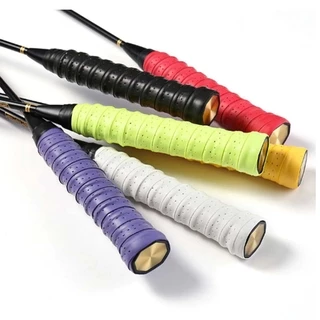 SALE!! กริปพันด้ามไม้แบด Badminton Overgrip ชนิดมีแกน ผิวหนึบ ถูกที่สุด แพ็คส่งภายใน 24 ชม.