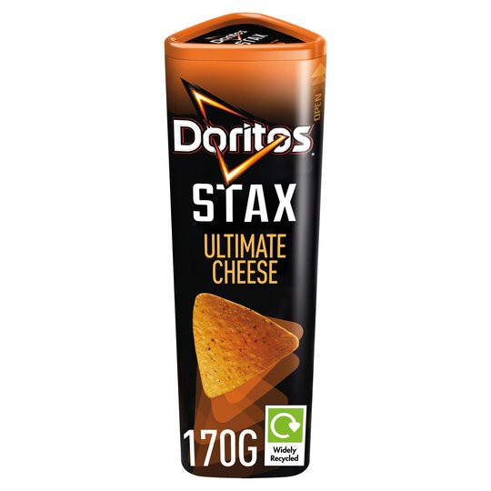 Doritos Stax Ultimate Cheese 170g. โดริโทส สแต็กซ์อัลติเมทชีส 170 กรัม