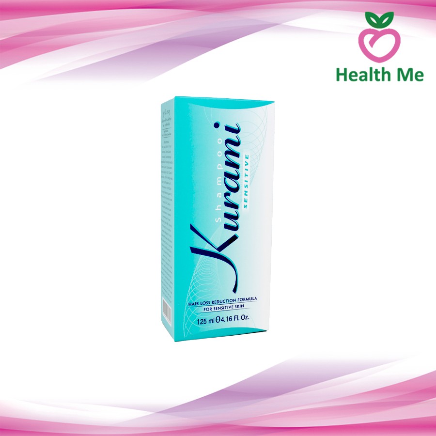 KURAMI SHAMPOO SENSITIVE 125 ML คูรามิ เซนซิทีฟ แชมพู ลดการหลุดล่วงของเส้นผม