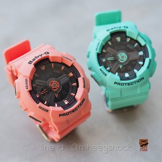 Baby-G Pastel รุ่น BA-110 SERIE ของแท้ ประกันศูนย