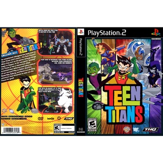 แผ่นเกมส์ PS2 Teen Titans   คุณภาพ ส่งไว (DVD)