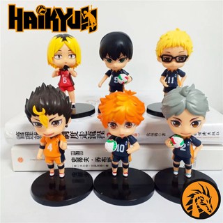 🔥พร้อมส่ง🔥โมเดล ไฮคิว Haikyuu คู่ตบฟ้าประทาน ขนาด 10 ซม. เกรดพรีเมี่ยม พร้อมฐานตั้ง งานสวยมาก น่ารักสุดๆเลยครับผม❤