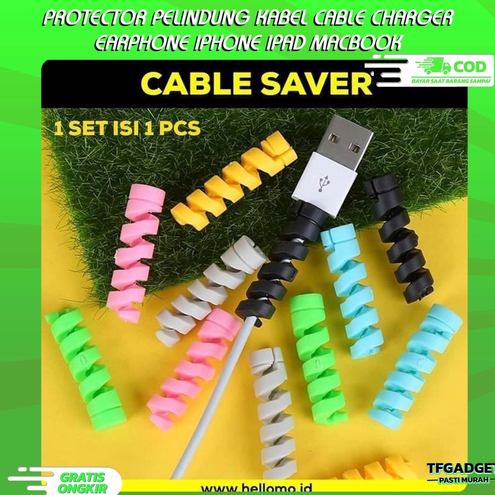 PK0002 CABLE PROTECTOR สําหรับ IPHONE IPAD MACBOOK EARPHONE CHARGER