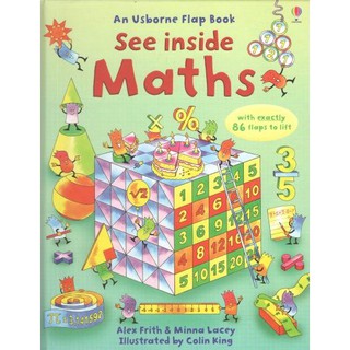 DKTODAY หนังสือ USBORNE SEE INSIDE MATHS (AGE 6+)