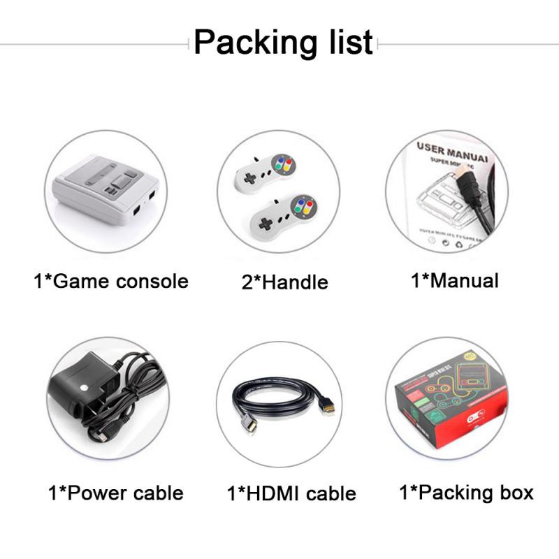 เกมคอนโซล：For NE HOT Retro Game Console With Dual Wired Gamead For Suer ...