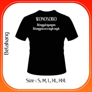 เสื้อยืดโอเวอร์ไซส์เสื้อยืด พิมพ์ลาย Wonosobo DITINGGAL State Calculated ORA อุณหภูมิที่กําหนดเองS-3XL