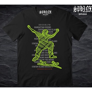 SPHINX เสื้อยืดลายสรีทผ้า Cotton100% ของมีพร้อมส่งส่งไว