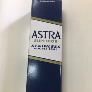 ใบมีดโกน 2คม แอสตร้า ASTRA superior stainless double edge