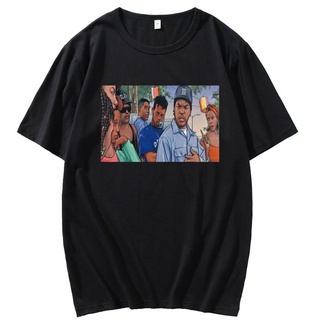 เสื้อยืดคอกลม แขนสั้น ผ้าฝ้าย 100% พิมพ์ลาย Boyz N The Hood สีดํา สไตล์ฮิปฮอป แฟชั่นฤดูร้อน สําหรับผู้ชาย และผู้หญิงS-5X