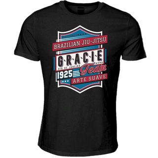 2019 ใหม่ เสื้อยืดลําลอง แขนสั้น พิมพ์ลาย Brazilian Jiu Jitsu Gracie Team สําหรับผู้ชายสามารถปรับแต่งได้