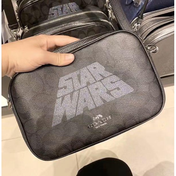 COACH แท้ 💯% STAR WARS X COACH JES CROSSBODY IN SIGNATURE CANVAS WITH MOTIF (COACH F88009)