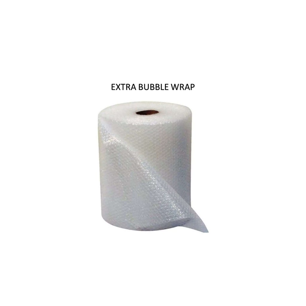 EXTRA PROTECTION BUBBLE WRAP / PLASTIC WRAP - ZAZOO (READ DESCRIPTON FIRST!!)