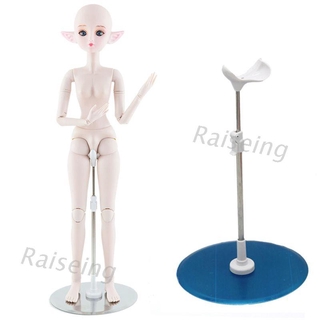 R - R ขาตั้งตุ๊กตา 1 / 3 1 / 4 Bjd สีเงิน 1 ชิ้น