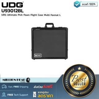 UDG : U93012BL by Millionhead (กล่องแร็คสำหรับใส่ DJ Mixers และ DJ Controllers ขนาดไซส์ L สีดำ)