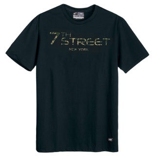 เสื้อยืดแขนสั้น 7th Street รุ่น 7th ลายทหาร T-Shirt ของแท้ 100%