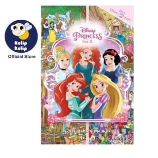 หนังสือกิจกรรม Disney Princess Series See &amp; Find 2 สําหรับเด็กอายุ 3-6 ปี