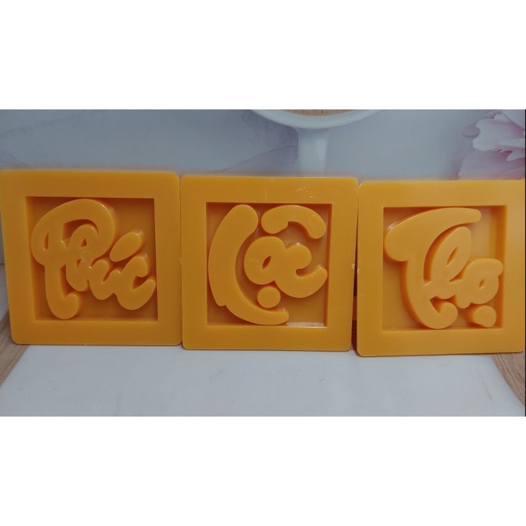 ชุดผลิตภัณฑ์ทรงสี่เหลี่ยม 8 ซม. - เวียดนาม -VT Puc - Loc - Th