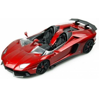 รถบังคับวิทยุ Rastar 57500 LAMBORGHINI AVENTADOE J อัตราส่วน 1/12  วิ่งได้ มีไฟ ห้องโดยสารสมจริง