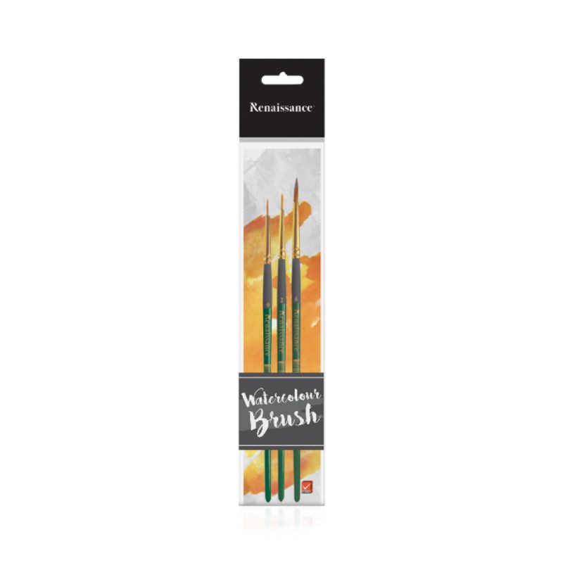 ชุดพู่กันสีน้ำ RENAISSANCE WATERCOLOUR BRUSH SET