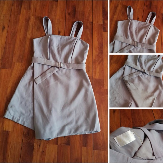 Jumpsuit brand sos งาน valleygirl sz.m สีเทา