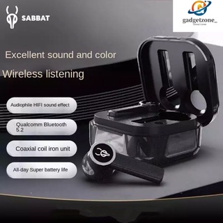 [ใหม่ล่าสุด❗️] Sabbat E18 หูฟังไร้สาย IPX5 Bluetooth 5.2 หูฟังบลูทูธ TWS หูฟัง True Wireless APTX Soundpeats baseus wm01