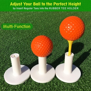 ใหม่ Golf Combination Ball สูงยาง TEE Percussion Mat มม. 38 50 การฝึกอบรม Soft มม. กอล์ฟ Tee O6O1