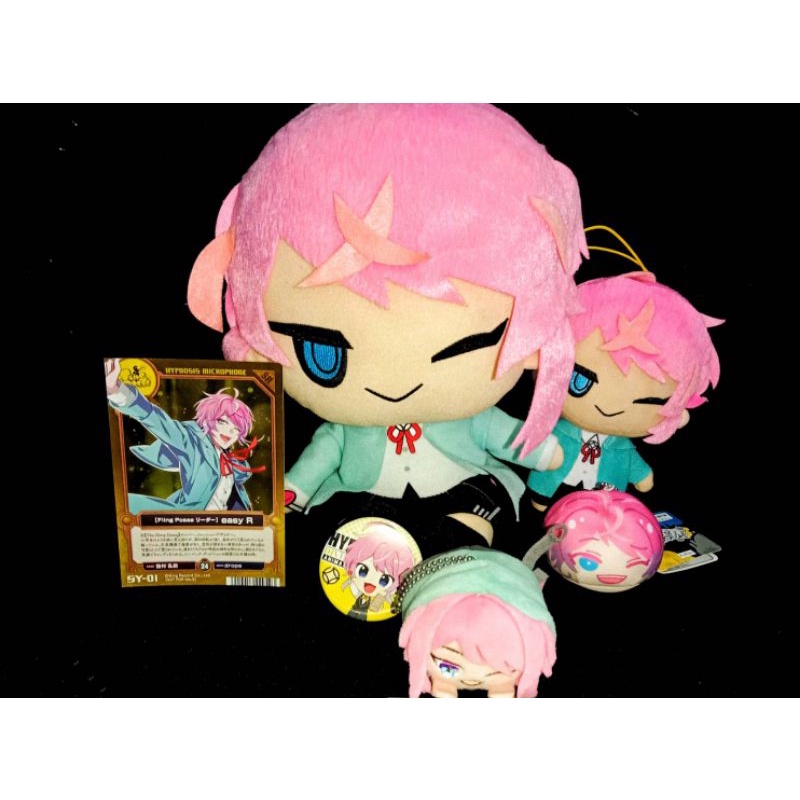 Hypnosis Mic Division Rap Battle Hypmic Ramuda Amemura Plush Doll Card Canbadge Set เข็มกลัดอนิเมะ ต