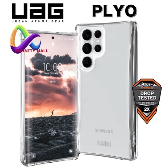 เคสซัมซุง UAG Plyo Galaxy S22 ultra 5G รับประกัน 1 ปี  ของแท้ 100%