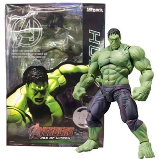 BANDAI : MARVEL Tamashii Nations S.H.Figuarts : AVENGERS AGE OF ULTRON : HULK สินค้าจาก bandai ของแท้ 100%