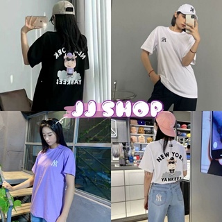 JJ Shop​💜​พร้อมส่ง เสื้อยืดคอกลมแขนสั้น ลายหน้าหลังใส่สบายมากผ้านิ่ม "DX-YN-new" -​N 03