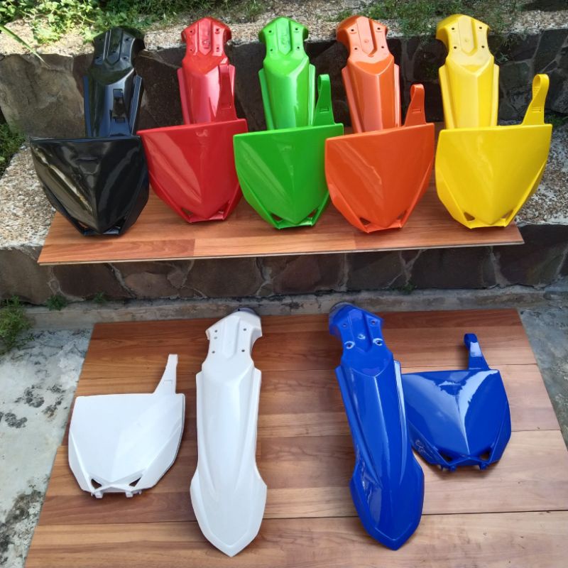 YZ 85 ใหม่ FRONT SPAKBOR และ NUMBER BOARD YZ 85 แพ็คเกจใหม่ 2 รายการ YZ 85 ใหม่ 2016 FRONT SPAKBOR Y