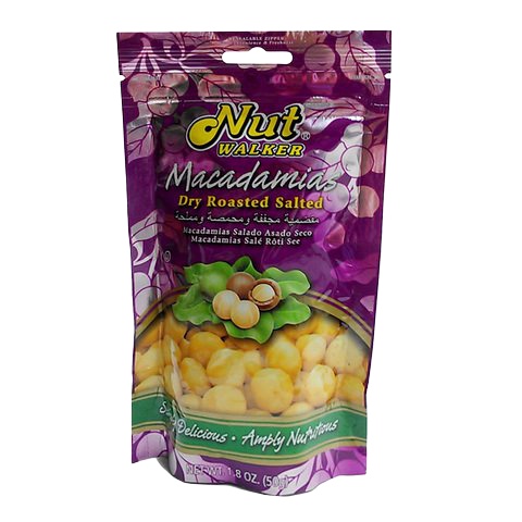 Dry Roast Salt Macadamias Nut Walker 50 g