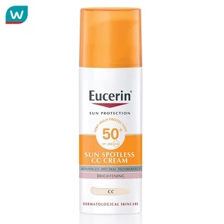 Eucerin ยูเซอริน ซัน สปอตเลส ซีซี ครีม เอสพีเอฟ50+ พีเอ++++ 50 มล.
