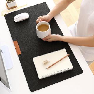 xt)  Office Computer Desk Mat Modern Table Wool Felt Laptop Cushion Desk Mat