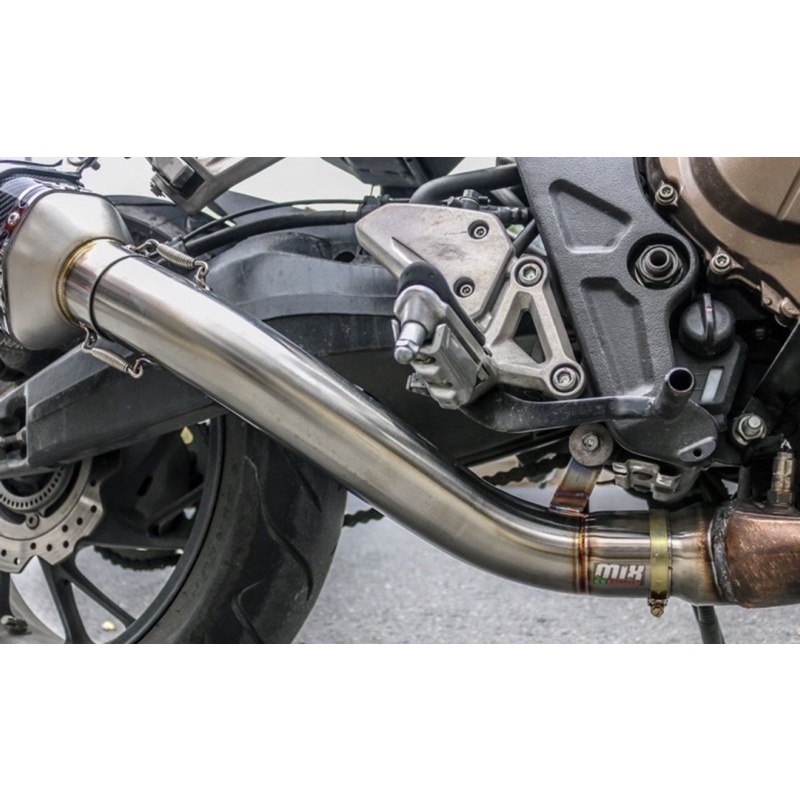 ถูกสุด!! สลิปออนสแตนเลสงานดัด 2.5 นิ้ว CBR650 / CB650 - รูปที่ 6