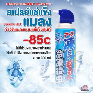 [พร้อมส่ง]Freeze Jet สเปรย์แช่แข็ง แมลง กำจัดแมลงแบบแช่แข็งทันที ที่อุณหภูมิ -85C ไม่มีส่วนผสมของยาฆ่าแมลง ไม่มีกลิ่น