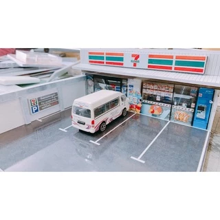 ฉากโมเดลรถ 1/64 (ฉากร้านสะดวกซื้อ)