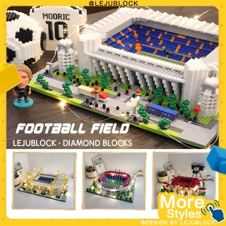 【🏟LEJUBLOCK💯】FIFA World Cup สนามฟุตบอล บล็อกตัวต่อ ของเล่นเด็กผู้ชาย ของขวัญให้แฟน ของเล่นตัวต่อ santiago bernabeu stadium old trafford stadio giuseppe meazza stadio delle alpi โมเดล สถาปัตยกรรม ของขวัญปัจฉิม