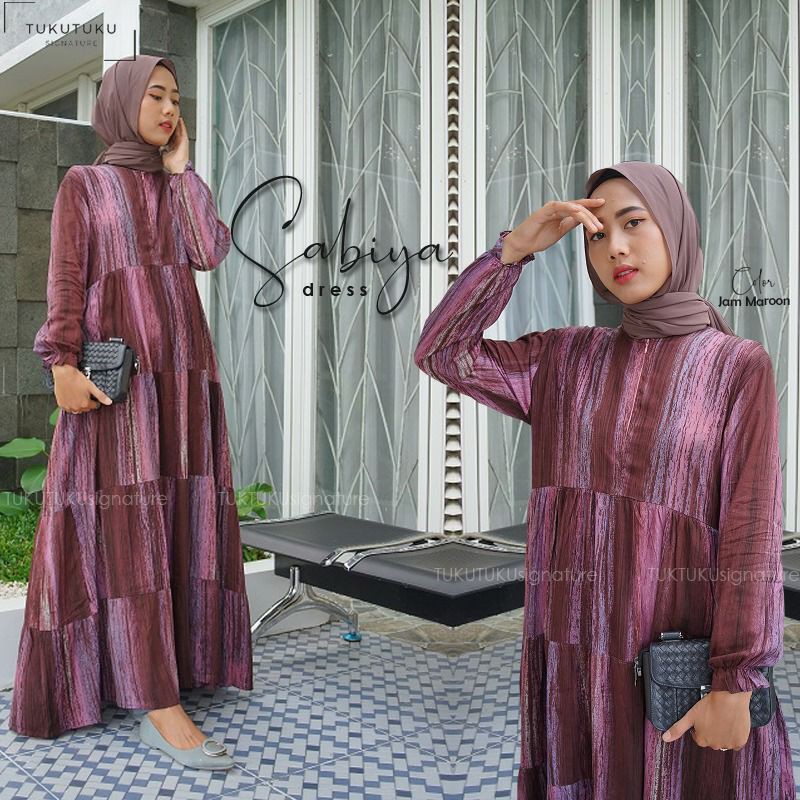 Gamis RAYON VISCOSE SABIYA MAXY BY TUKU TUKU