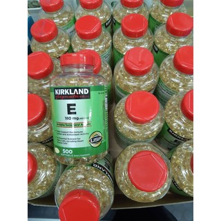 Kirkland Signature Vitamin E 180mg 500 Softgels เลซิติน อี