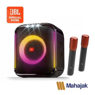 JBL Partybox Encore ลำโพงปาตี้ไร้สายแบบพกพามาพร้อมไมโครโฟนไร้สาย 2 ตัว กันน้ำระดับ IPX4 กำลังขับ 100 วัตต์