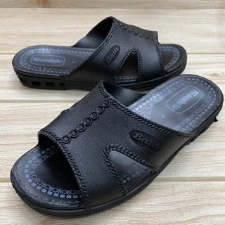 รองเท้าแตะสวมยาง BATA Sandak size 6-10 สีดำ/น้ำตาล ทนทาน ลุยน้ำได้