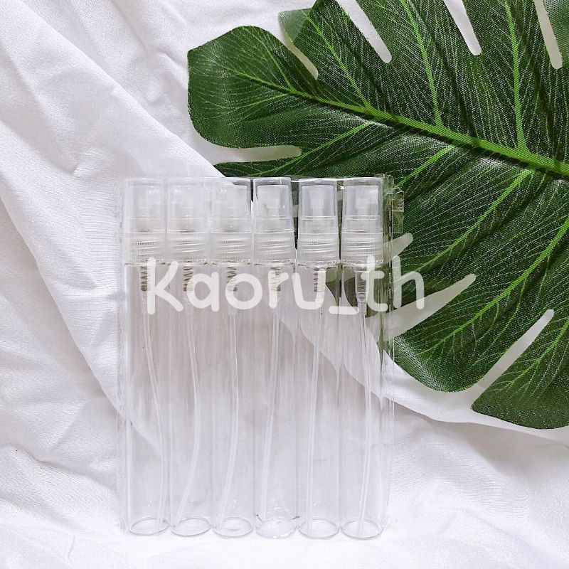 ขวดปากกา คละสี ใสสีดำ สีขาว สีใส ขวดแบ่งน้ำหอมขนาด10ML ขวดเสปรย์แอลกอฮอล์