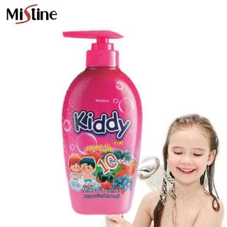 Mistine kiddy Head to toe Bath Shampoo 400ml. มิสทิน คิดดี้ แชมพูอาบน้ำ แชมพูอาบน้ำสำหรับเด็กเล็ก มี 4 กลิ่นให้เลือก